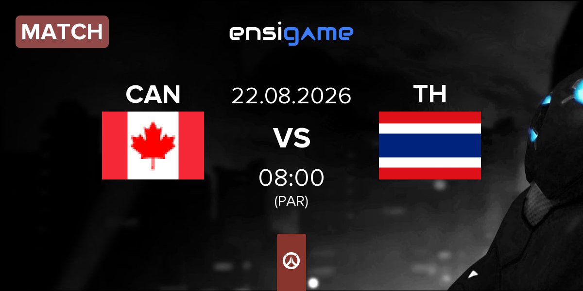 Match Canada CAN vs Thailand TH | 22.08