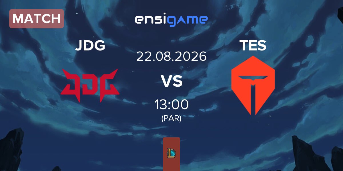 Partida JD Gaming JDG vs TOP Esports TES | 22.08