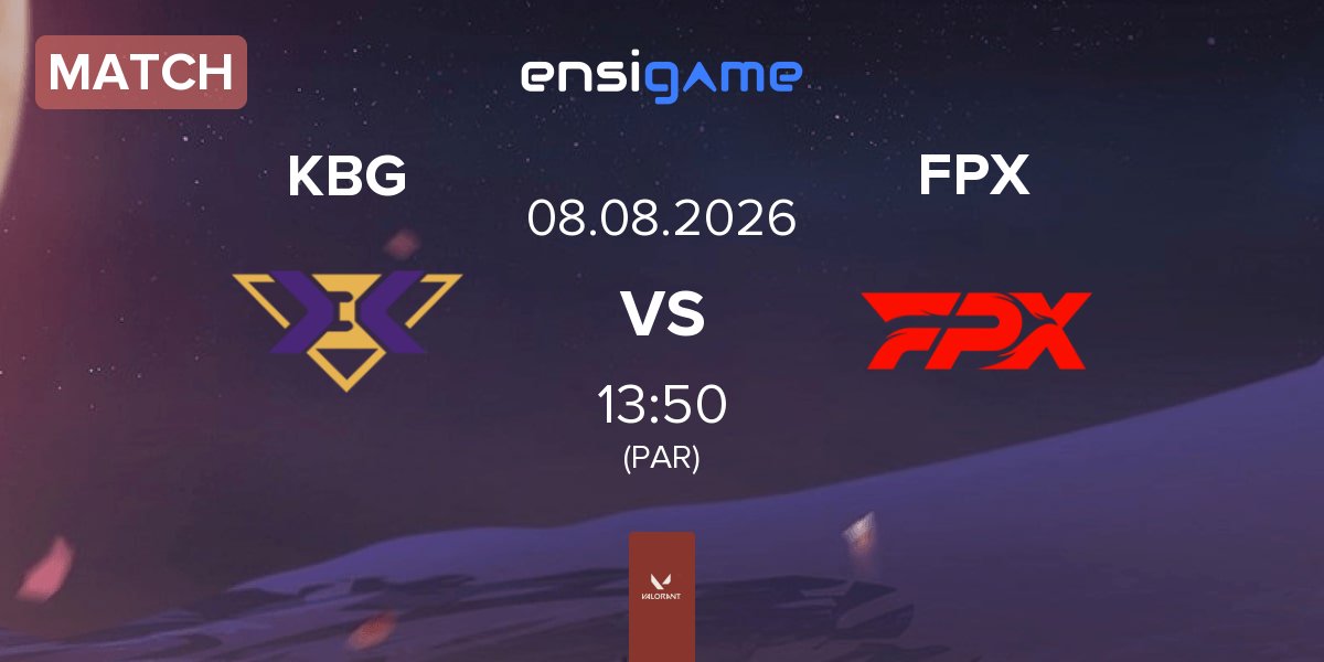 Match KeepBest Gaming KBG vs FunPlus Phoenix FPX | 08.08