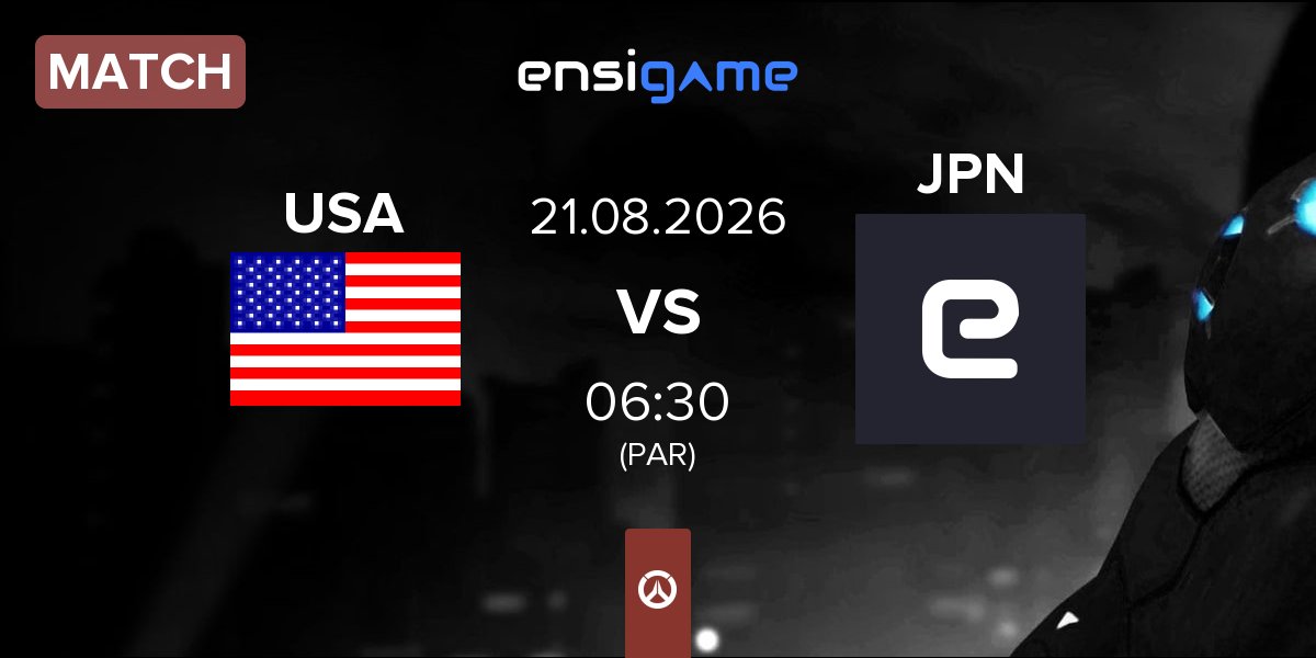 Match United States USA vs Japan JPN | 21.08