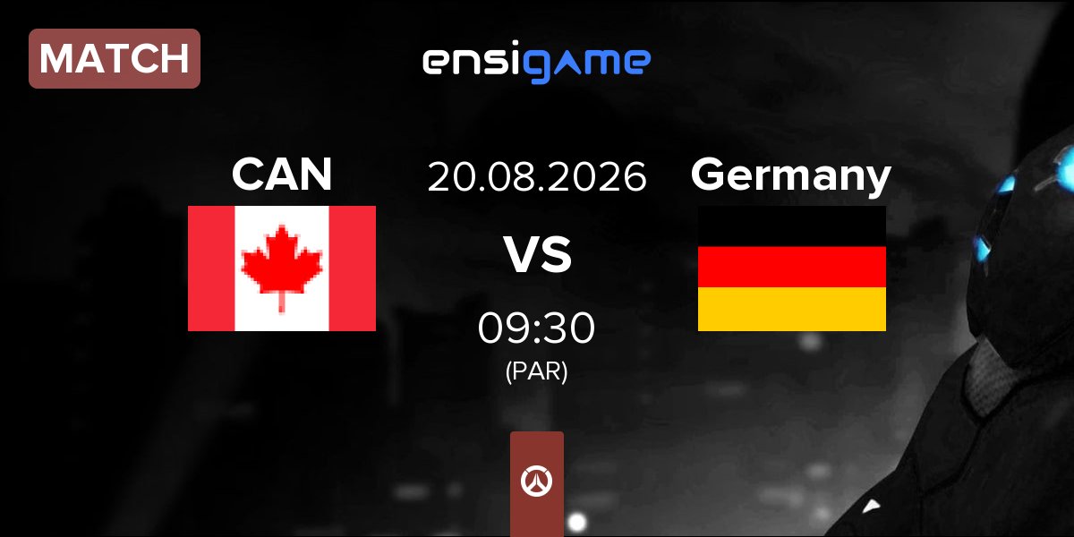 Match Canada CAN vs Germany | 20.08