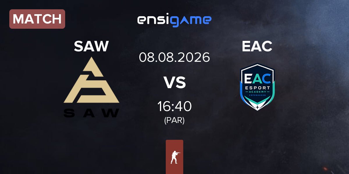 Partida SAW vs Esport Academy Copenhagen EAC | 08.08