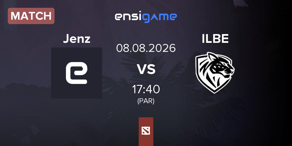 Match Team Jenz Jenz vs Ilbirs eSports ILBE | 08.08