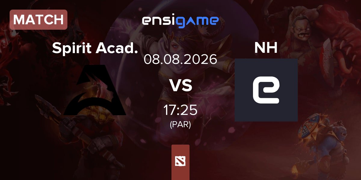 Match Team Spirit Academy Spirit Acad. vs No Hoodwink NH | 08.08