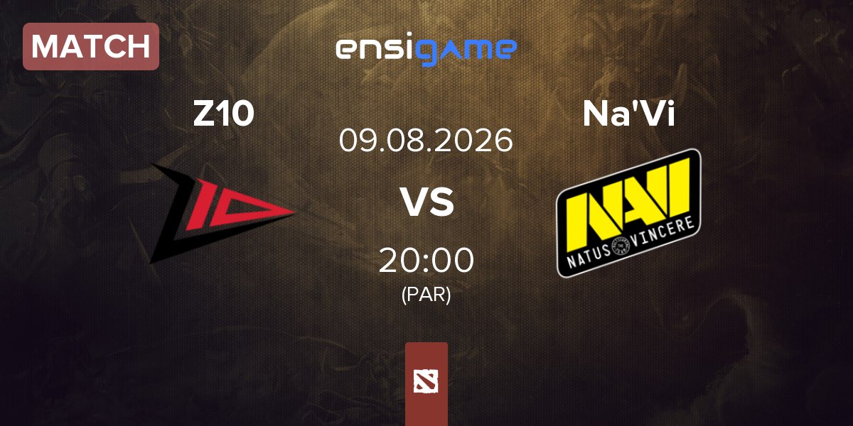 Match Zero Tenacity Z10 vs Natus Vincere Na'Vi | 09.08