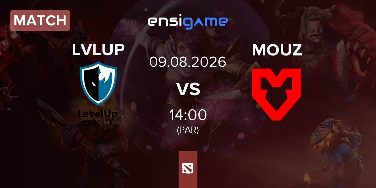 Match Level UP LVLUP vs MOUZ | 09.08