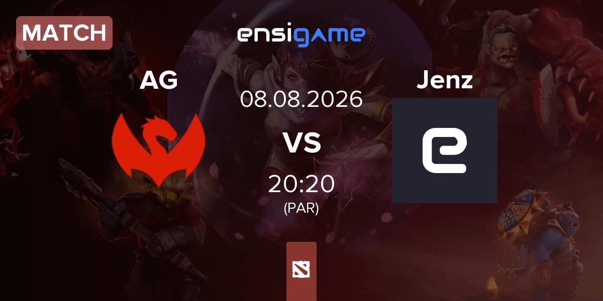 Match Amaru Gaming AG vs Team Jenz Jenz | 08.08