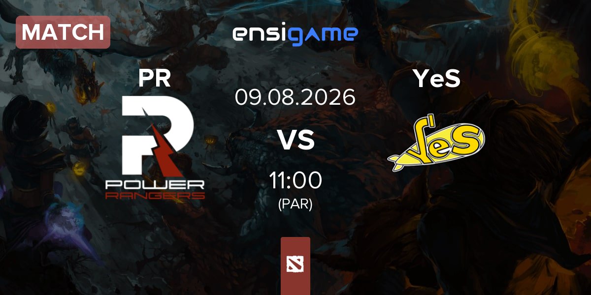 Match Power Rangers PR vs Yellow Submarine YeS | 09.08