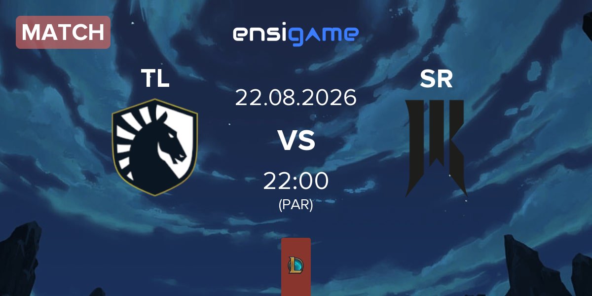 Match Team Liquid TL vs Shopify Rebellion SR | 22.08