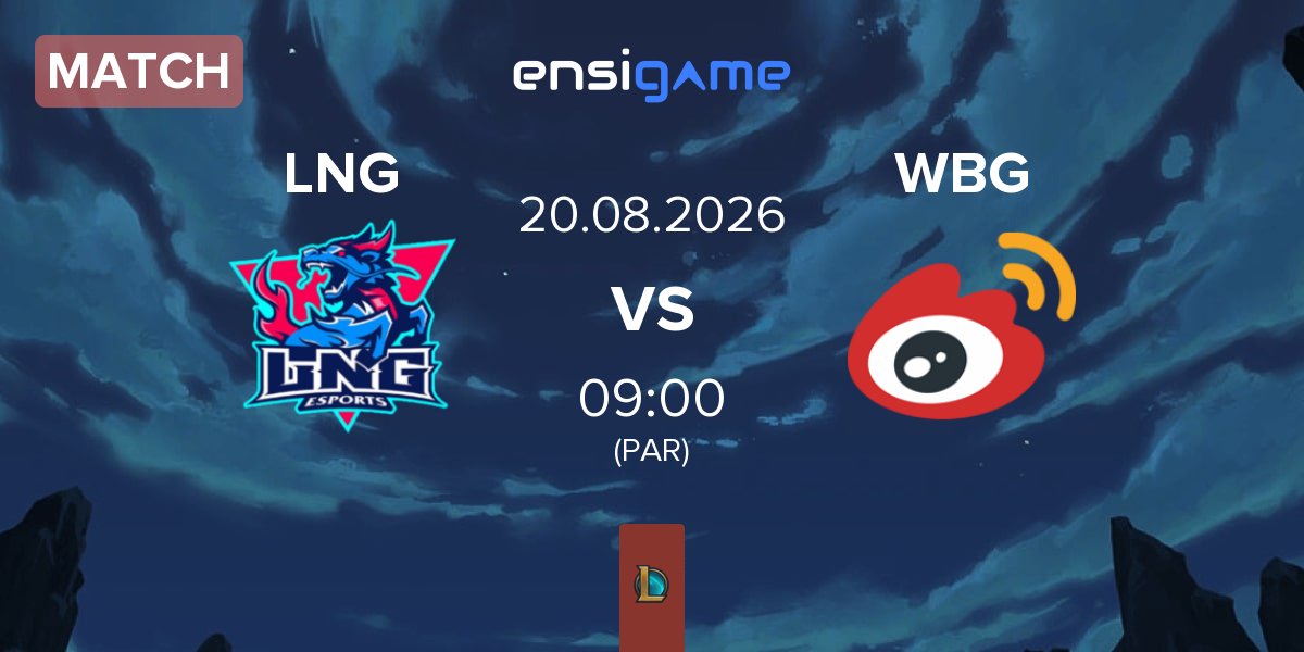 Partida LNG Esports LNG vs Weibo Gaming WBG | 19.08