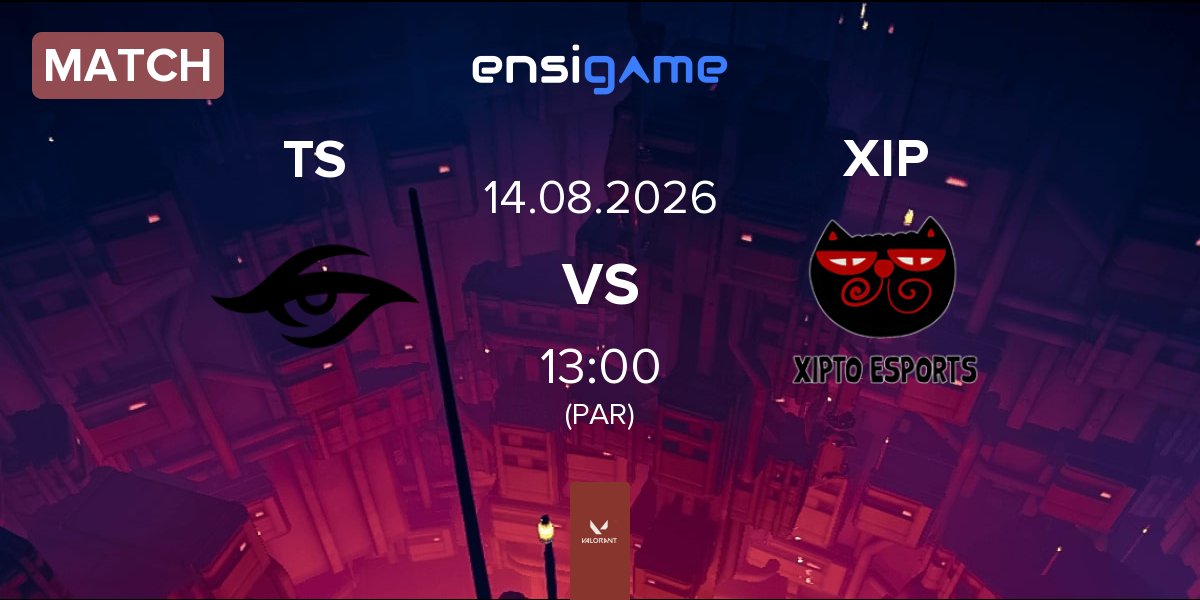 Match Team Secret TS vs Xipto Esports XIP | 14.08