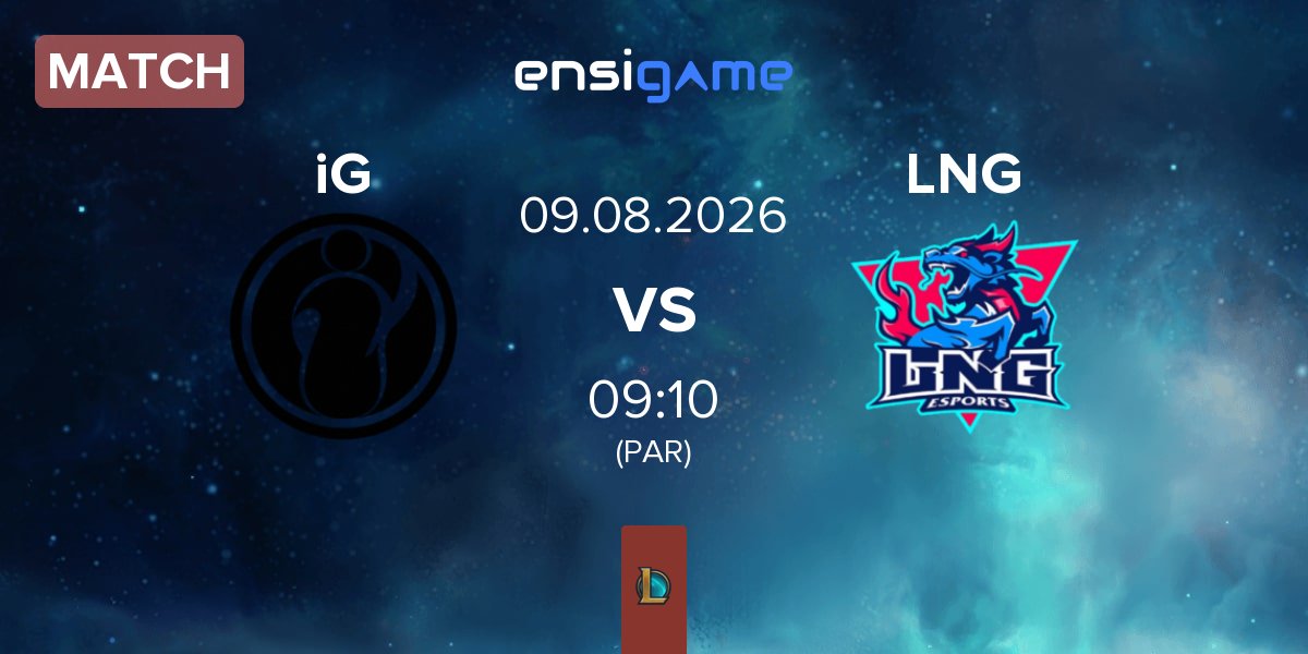 Match Invictus Gaming iG vs LNG Esports LNG | 09.08