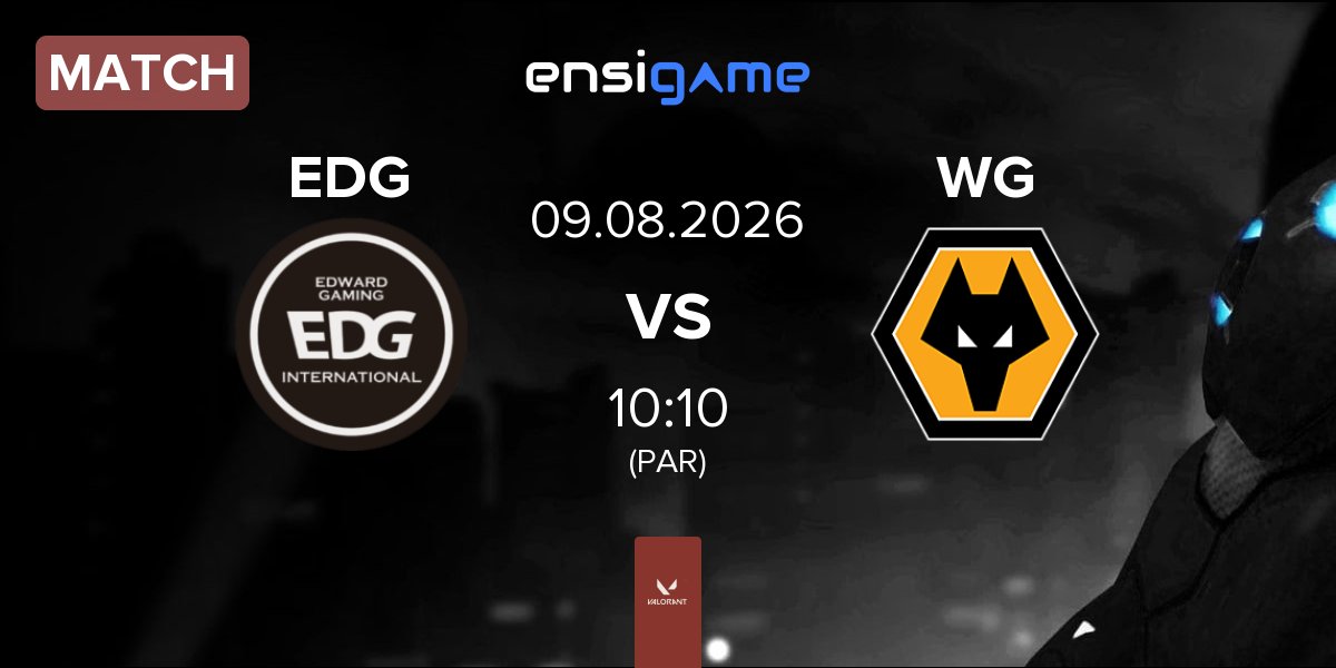 Match Edward Gaming EDG vs Wolves Esports WG | 09.08
