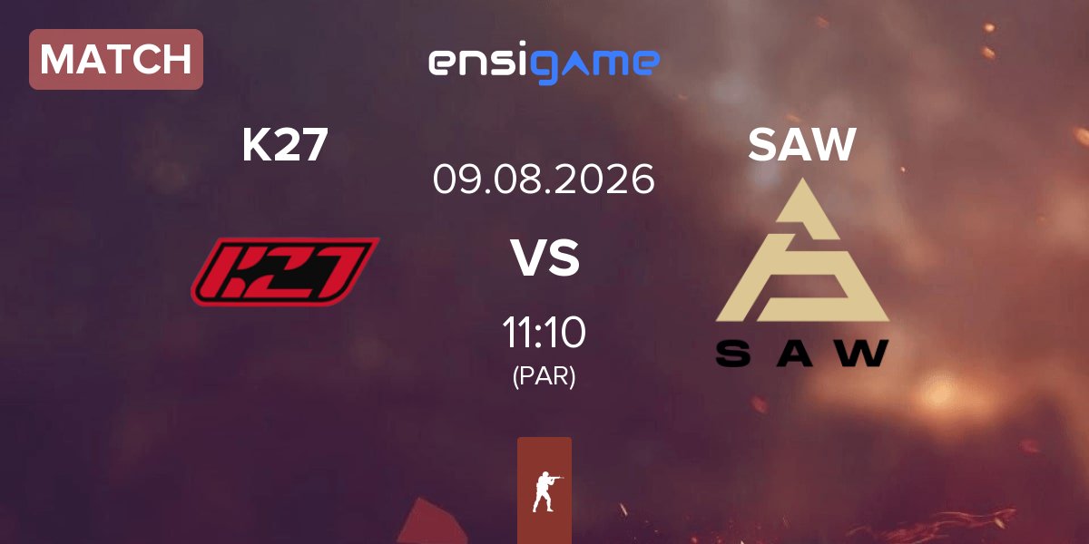 Partida K27 vs SAW | 09.08