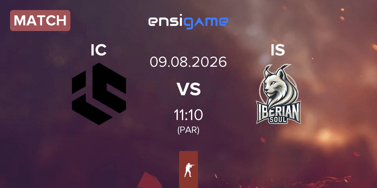 Partida Inner Circle Esports IC vs Iberian Soul IS | 09.08