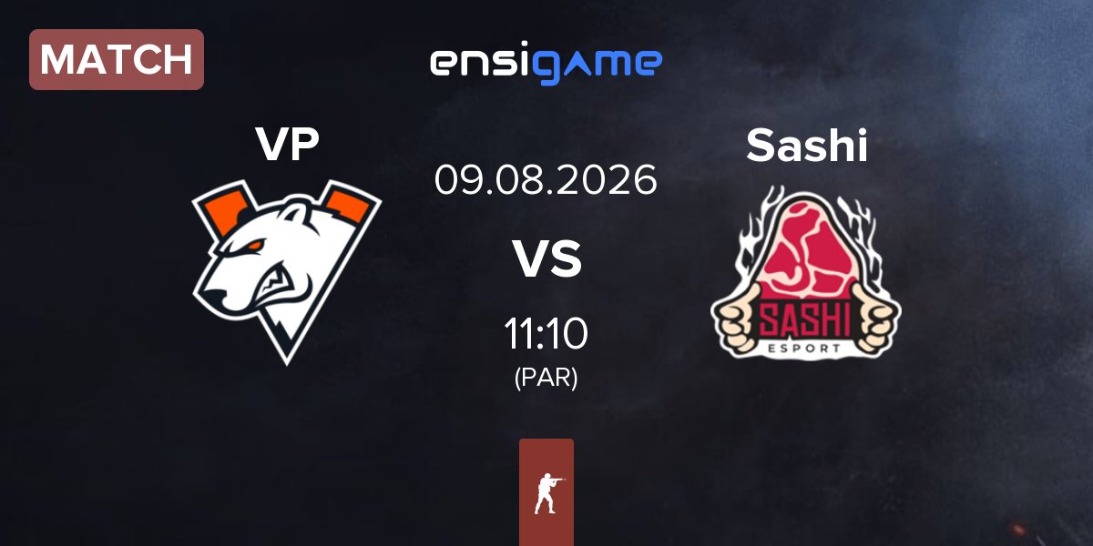 Partida Virtus.Pro VP vs Sashi Esport Sashi | 09.08