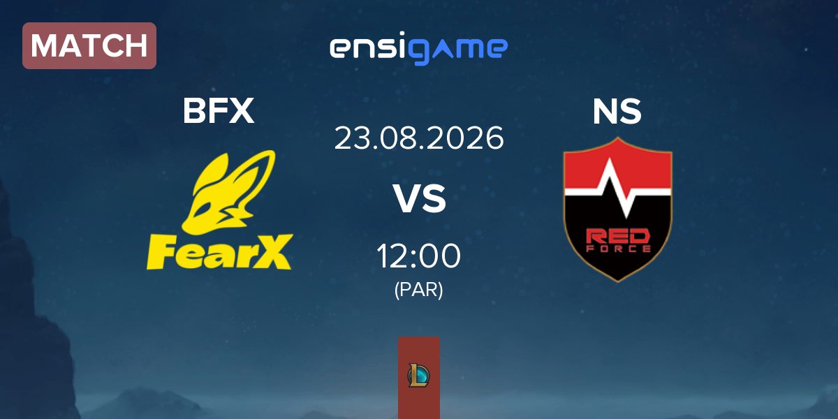Partida BNK FearX BFX vs Nongshim RedForce NS | 23.08