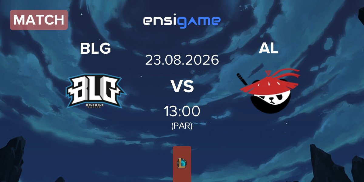 Partida Bilibili Gaming BLG vs Anyone's Legend AL | 23.08