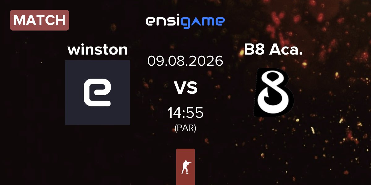 Match winstonblue winston vs B8 Academy B8 Aca. | 09.08