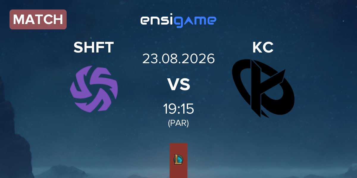 Match Shifters SHFT vs Karmine Corp KC | 23.08