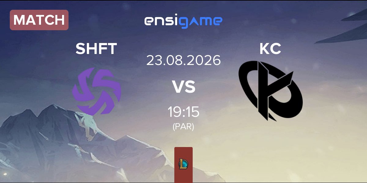 Partida Shifters SHFT vs Karmine Corp KC | 23.08