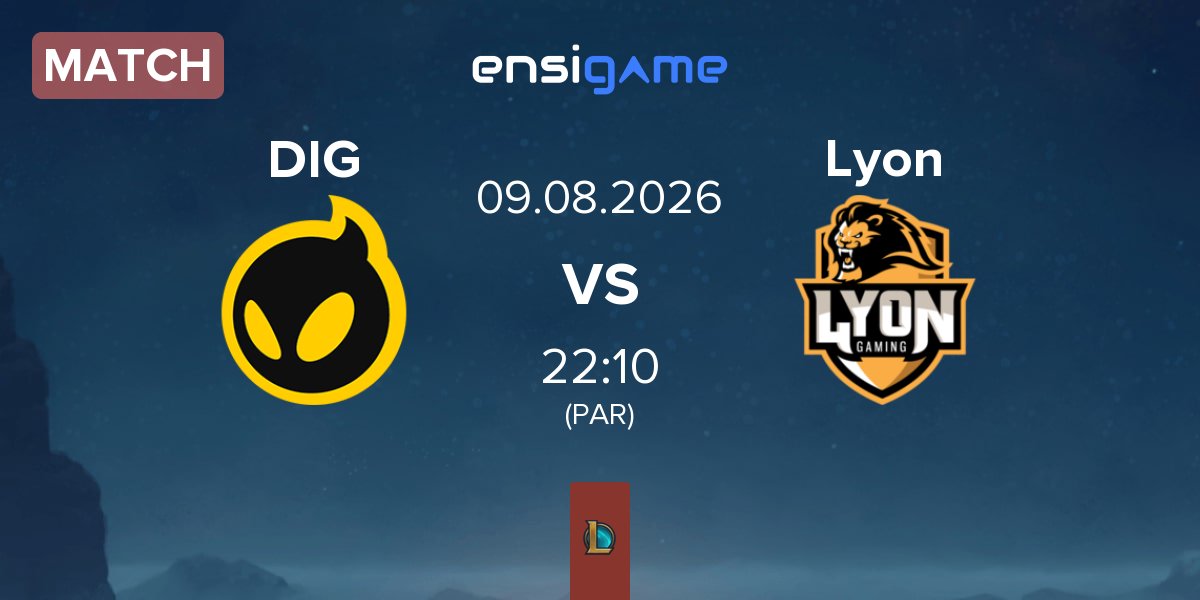 Match Dignitas DIG vs Lyon Gaming Lyon | 09.08