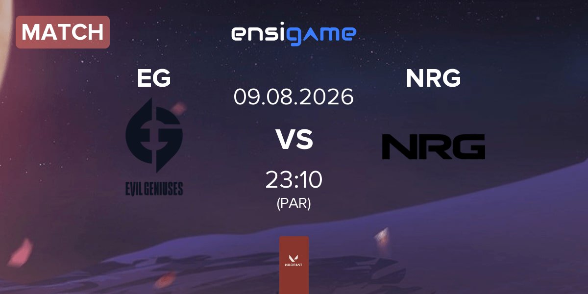 Match Evil Geniuses EG vs NRG | 09.08