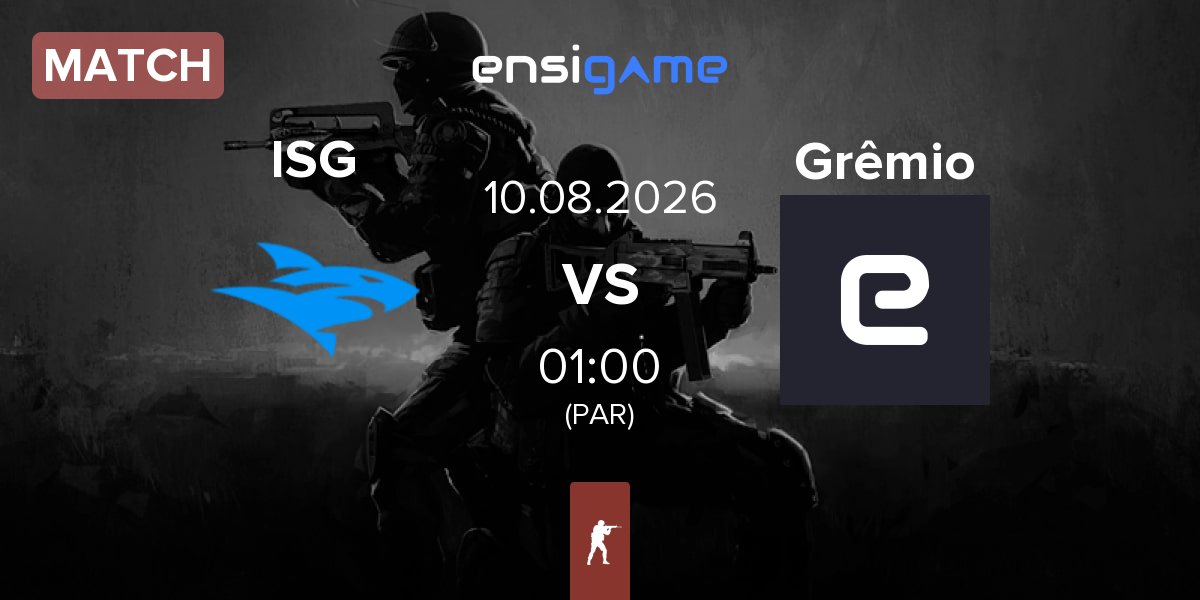 Partida Isurus Gaming ISG vs Grêmio | 10.08