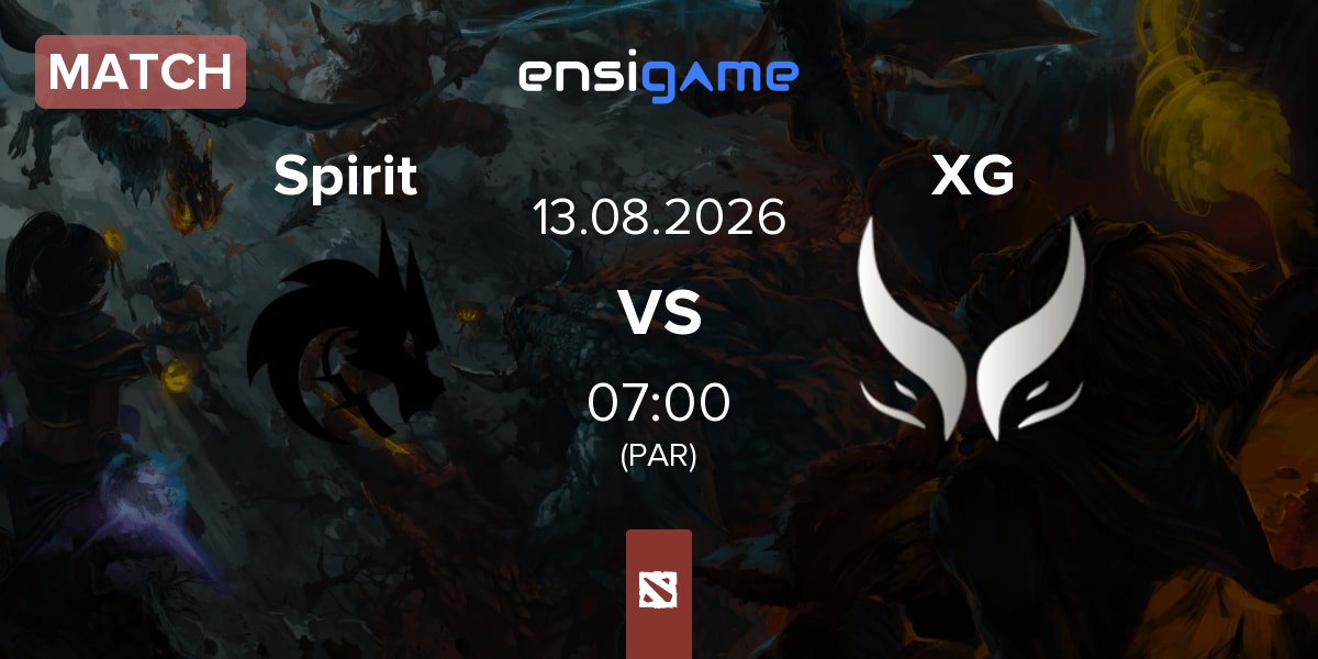 Match Team Spirit Spirit vs Xtreme Gaming XG | 13.08