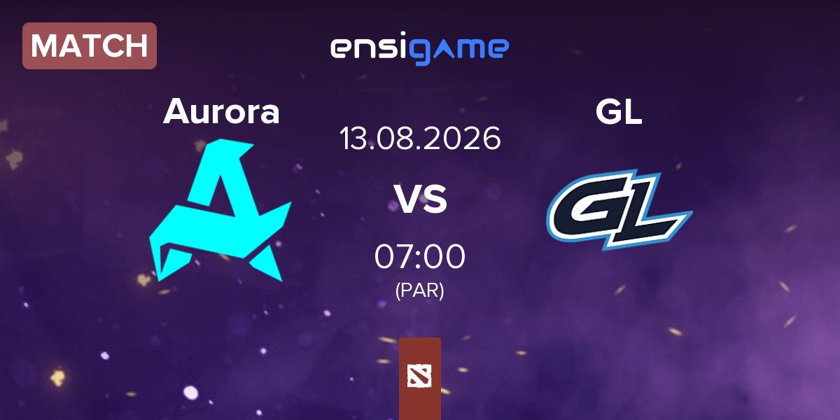 Partida Aurora Gaming Aurora vs GamerLegion GL | 13.08