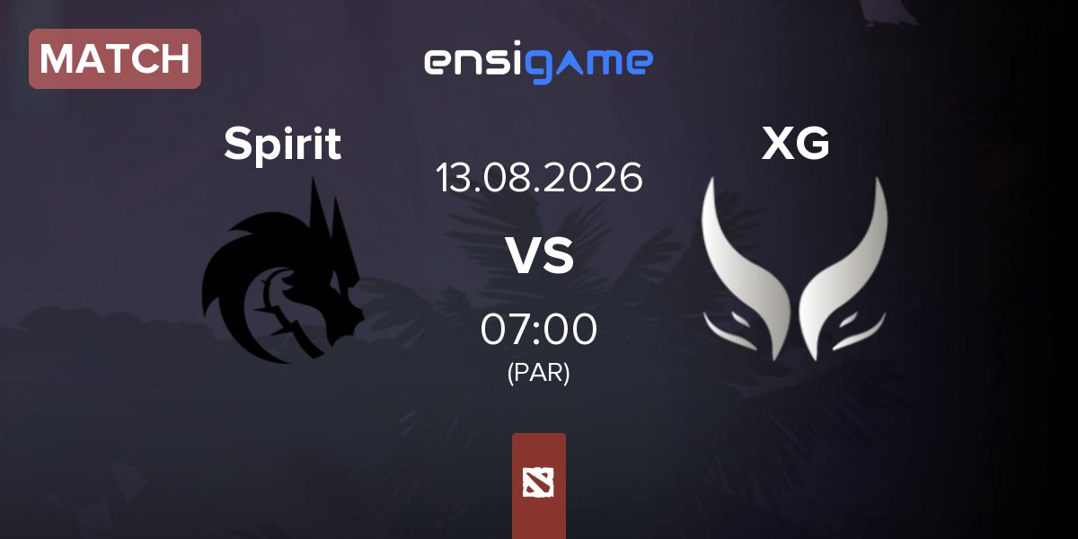 Match Team Spirit Spirit vs Xtreme Gaming XG | 13.08