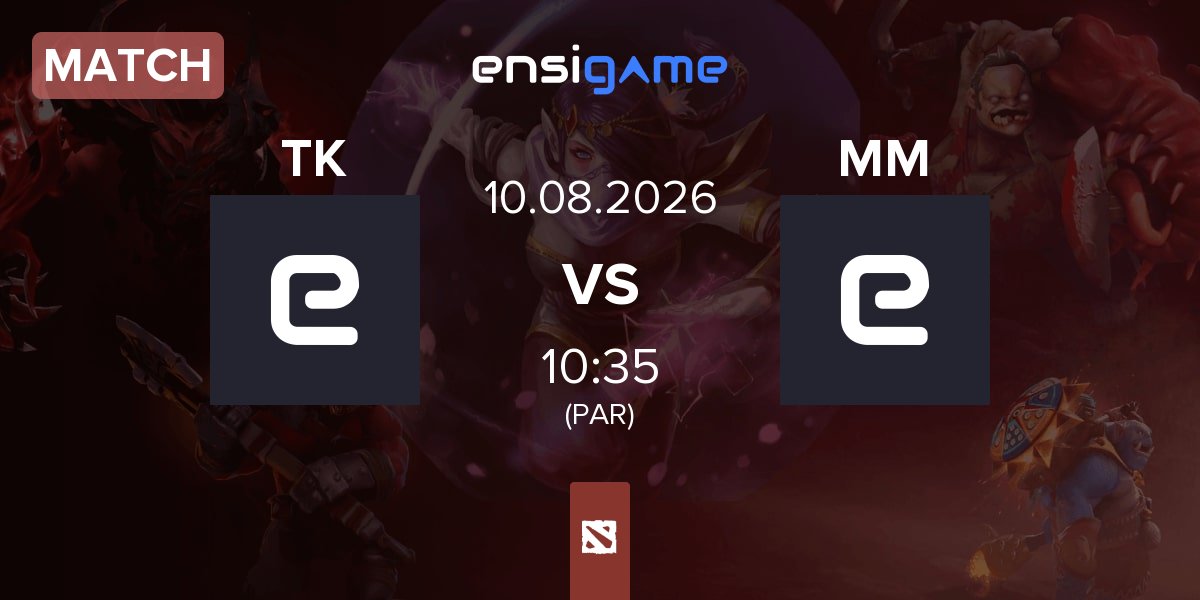 Match Team Kicked TK vs Mentality Monsters MM | 10.08