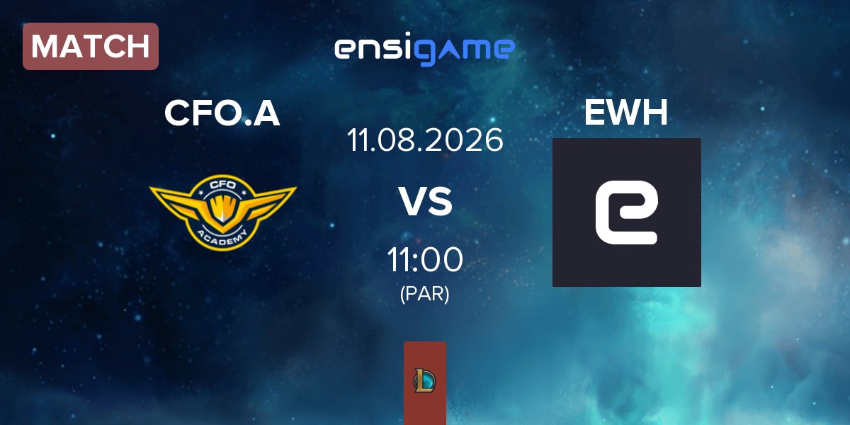 Match CTBC Flying Oyster Academy CFO.A vs Embrace Whatever Happens EWH | 11.08