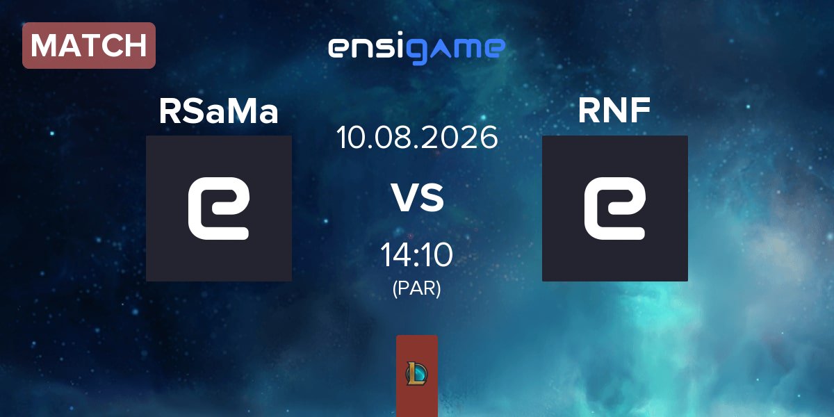 Match RogerSaMa RSM vs Reignfall RNF | 10.08