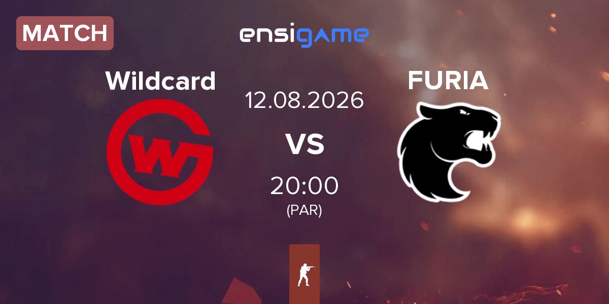 Partida Wildcard Gaming Wildcard vs FURIA Esports FURIA | 12.08