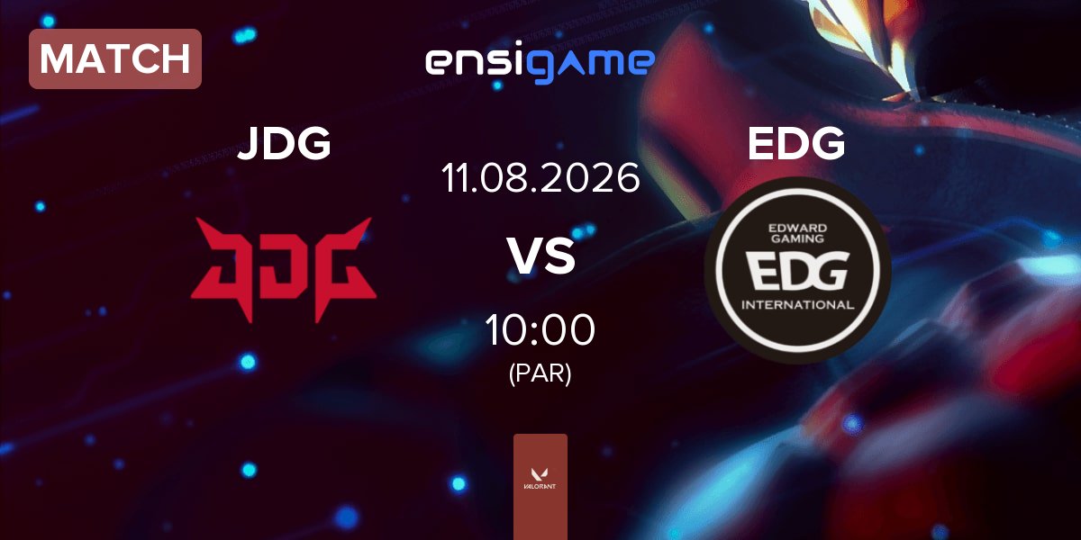 Partida JD Gaming JDG vs Edward Gaming EDG | 11.08