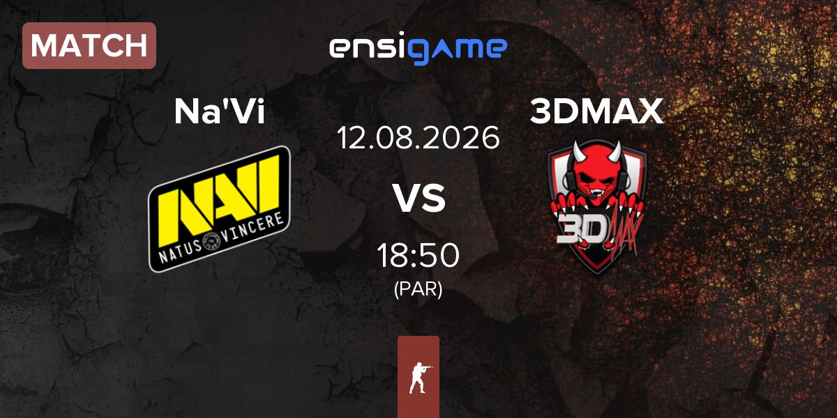 Match Natus Vincere Na'Vi vs 3DMAX | 12.08