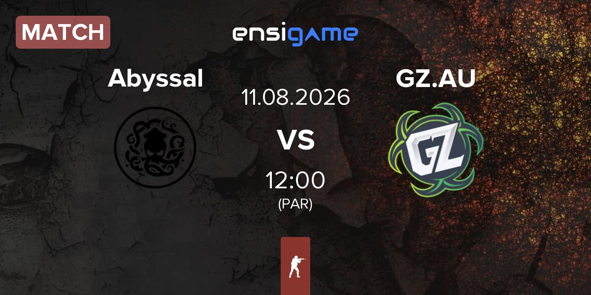 Match Team Abyssal Abyssal vs Ground Zero.AU GZ.AU | 11.08