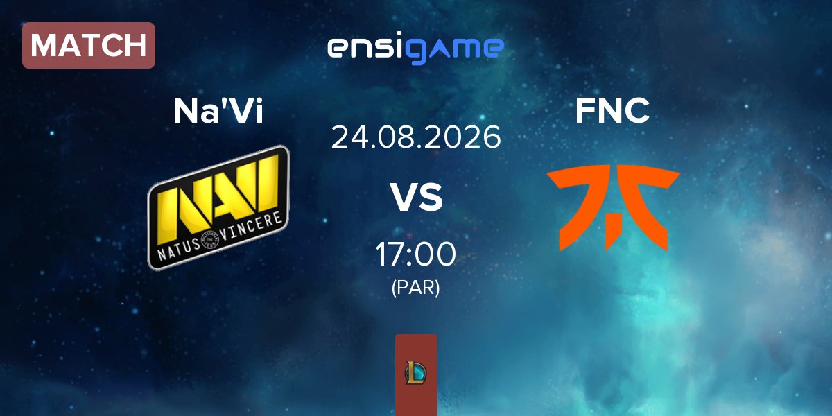 Match Natus Vincere Na'Vi vs Fnatic FNC | 24.08