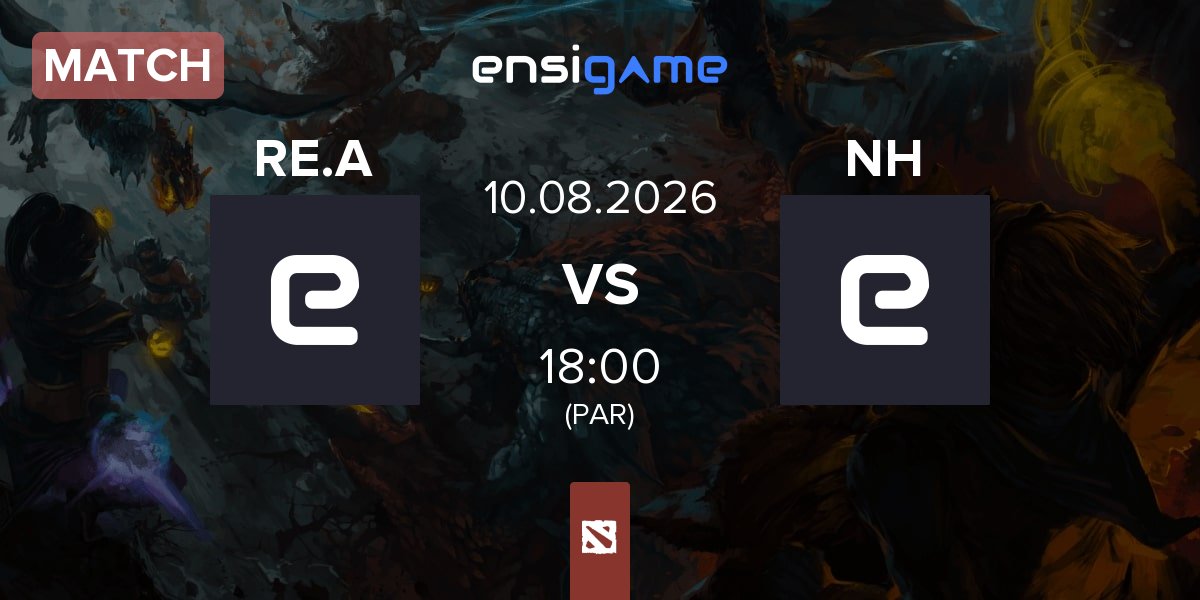 Match RE Arise RE.A vs No Hoodwink NH | 10.08
