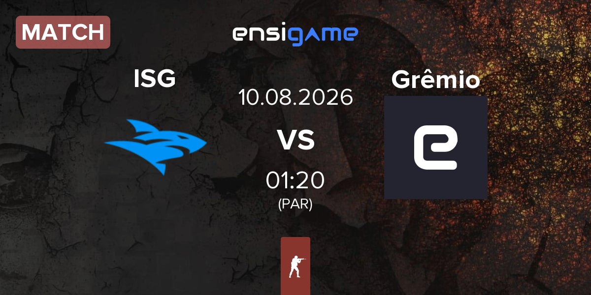 Partida Isurus Gaming ISG vs Grêmio | 10.08
