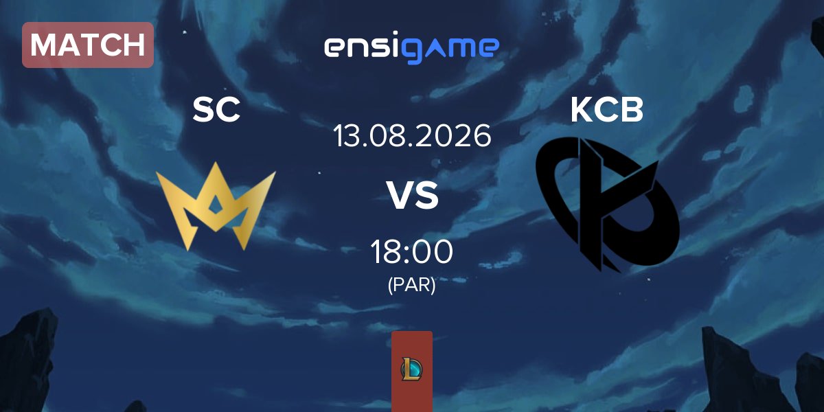 Match Skillcamp SC vs Karmine Corp Blue KCB | 13.08