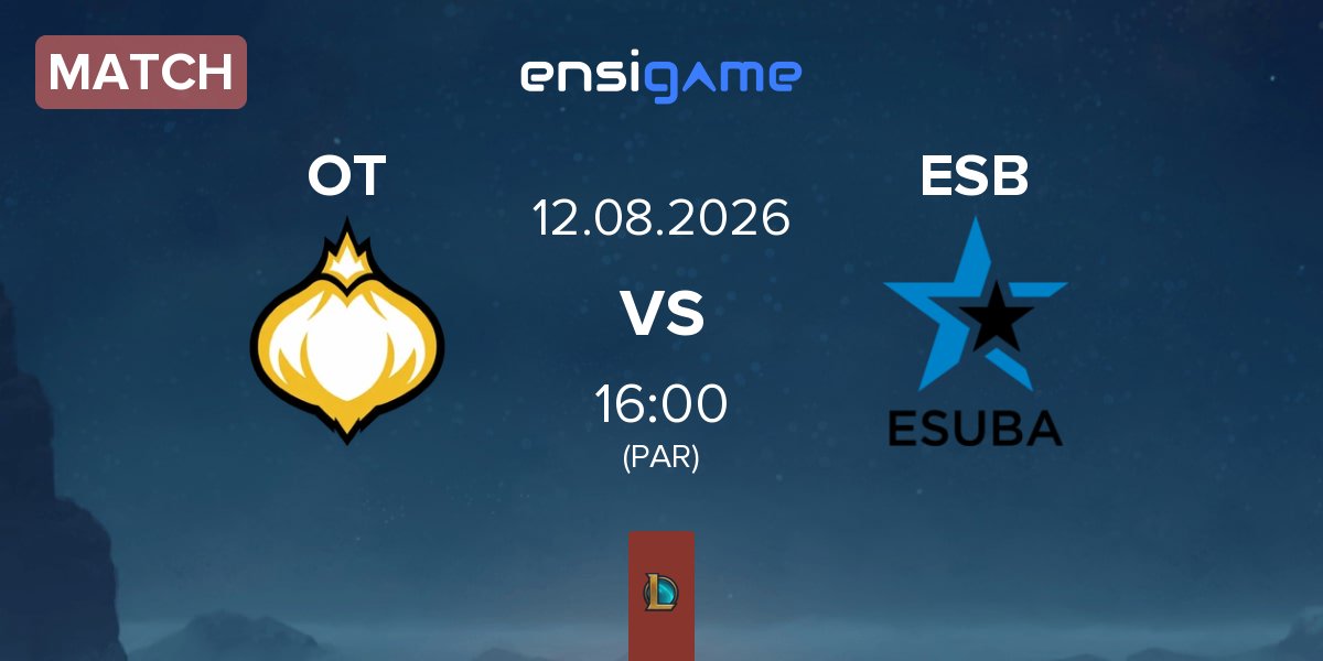 Match Onion Team OT vs eSuba ESB | 12.08