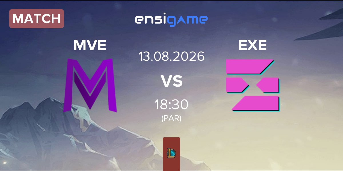 Match Meavedron MVE vs EXILE esports EXE | 13.08