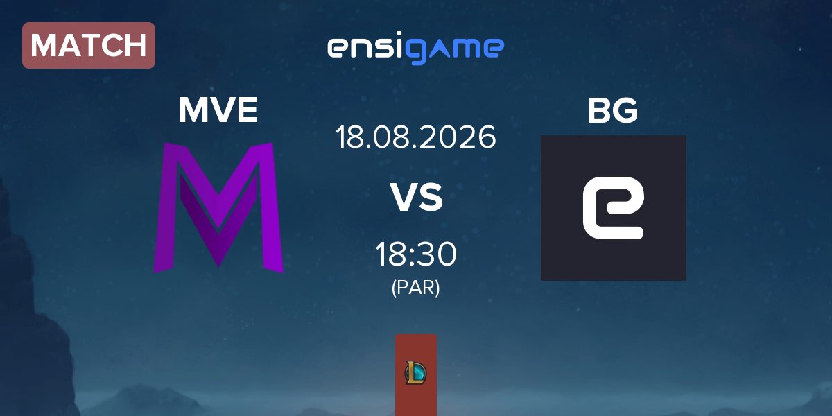 Match Meavedron MVE vs Bohemian Guardians BG | 18.08
