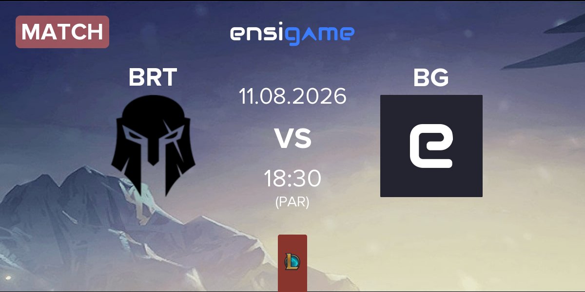 Match Team Brute BRT vs Bohemian Guardians BG | 11.08
