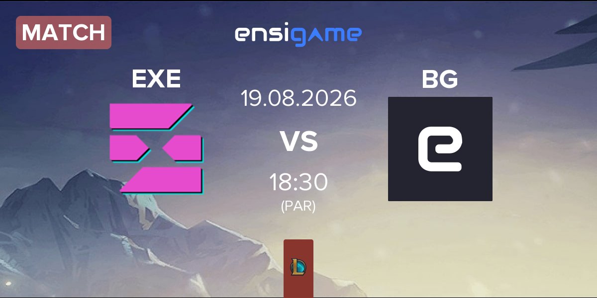 Match EXILE esports EXE vs Bohemian Guardians BG | 19.08