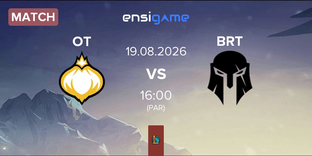 Partida Onion Team OT vs Team Brute BRT | 19.08
