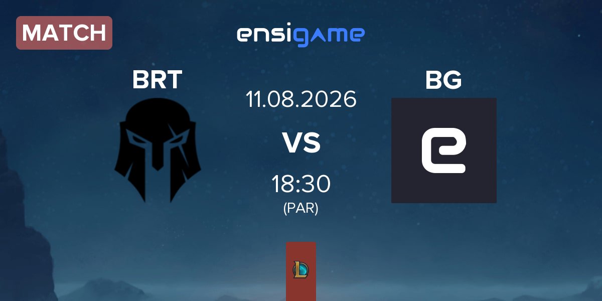 Match Team Brute BRT vs Bohemian Guardians BG | 11.08