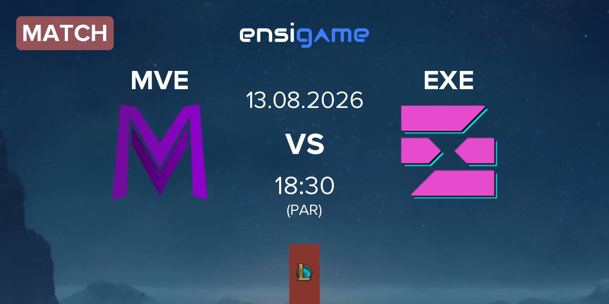 Match Meavedron MVE vs EXILE esports EXE | 13.08